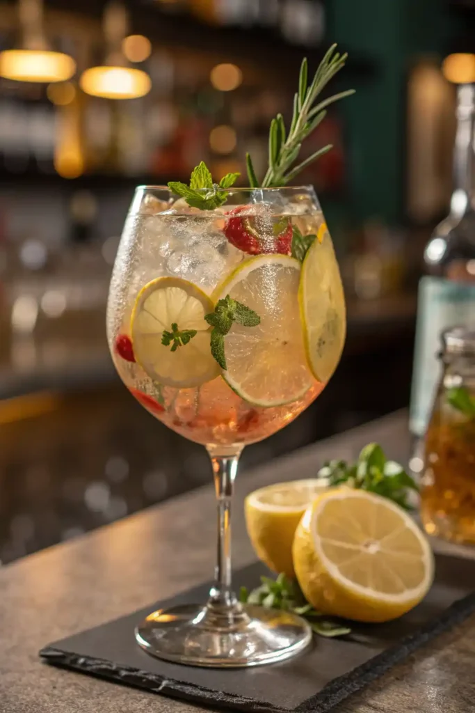 Arizona Hard Tea cocktail with lemon