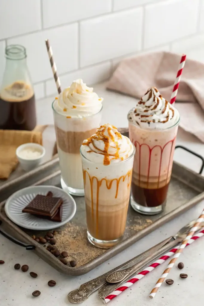 Flavored cloud coffee recipe option