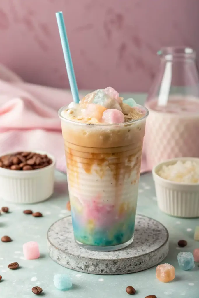 Iced cloud coffee recipe popular with Gen Z