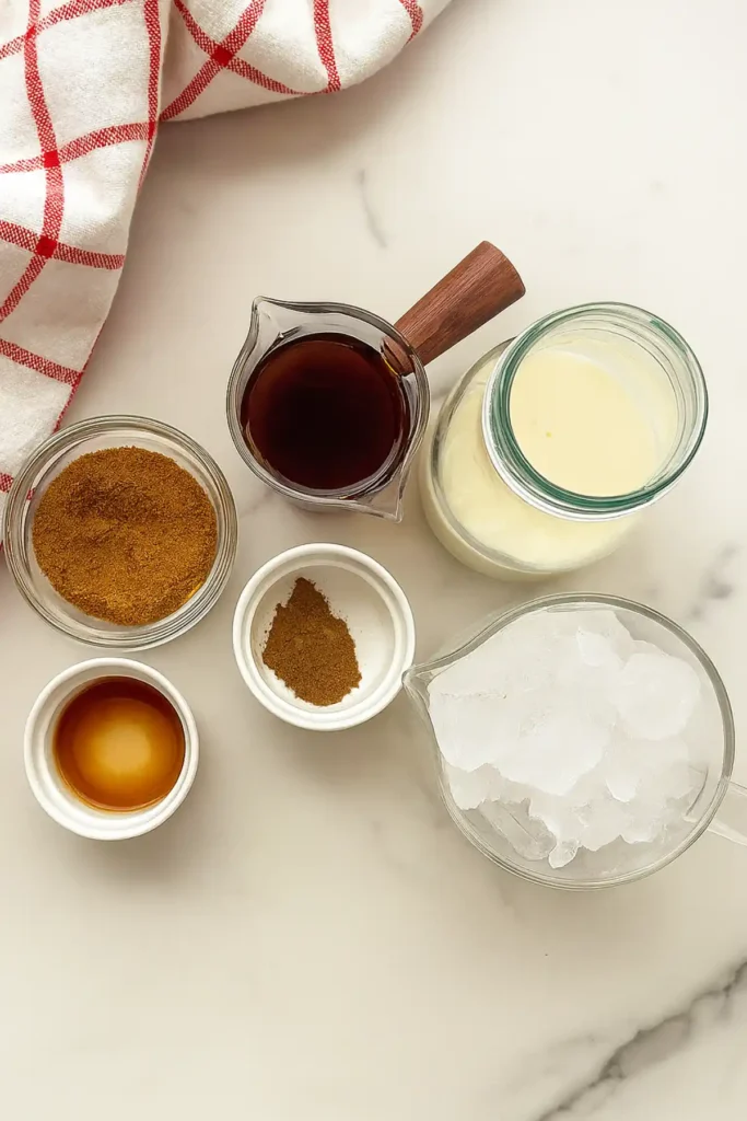 Brown Sugar Oatmilk Shaken Espresso ingredients
