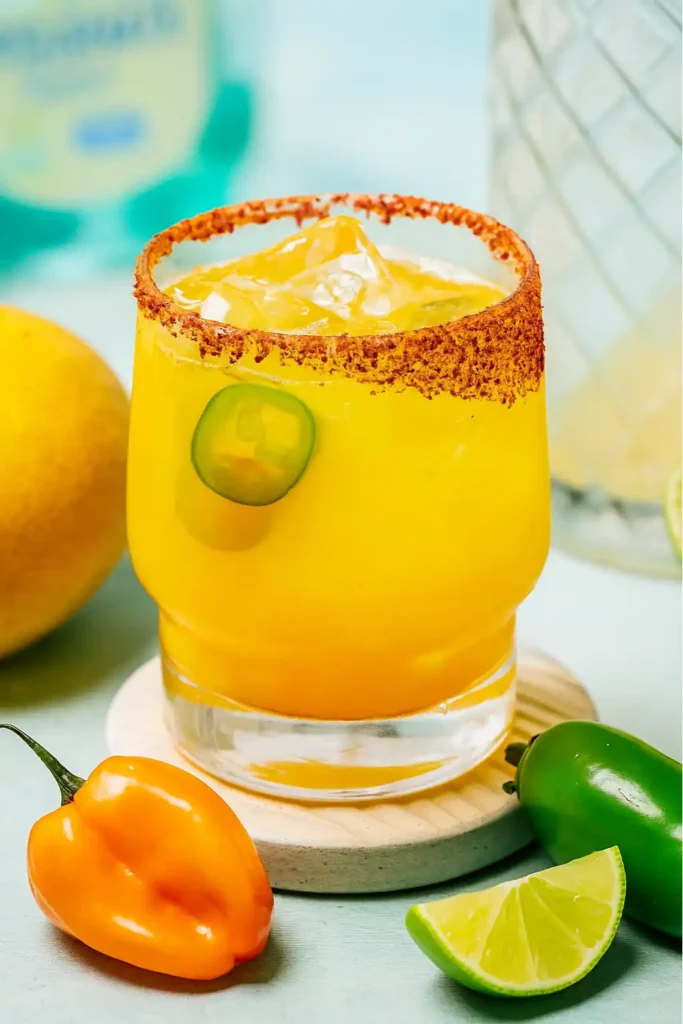 Spicy Mango Habanero Iced Tea