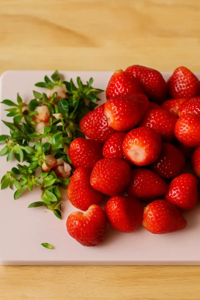 homemade strawberry lemonade recipe step1