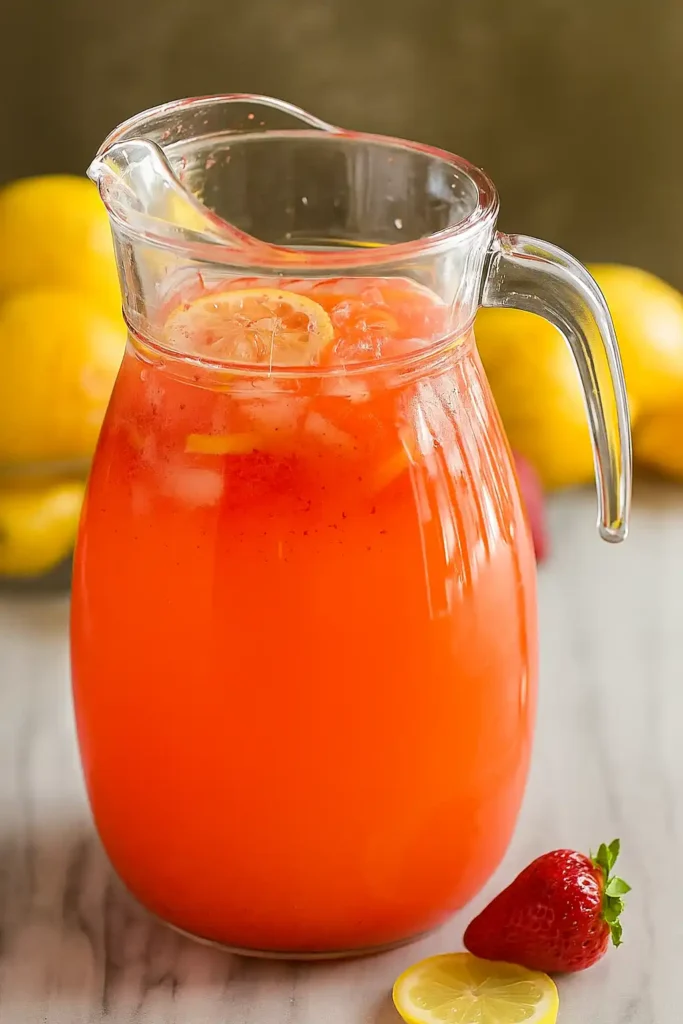 homemade strawberry lemonade recipe step5