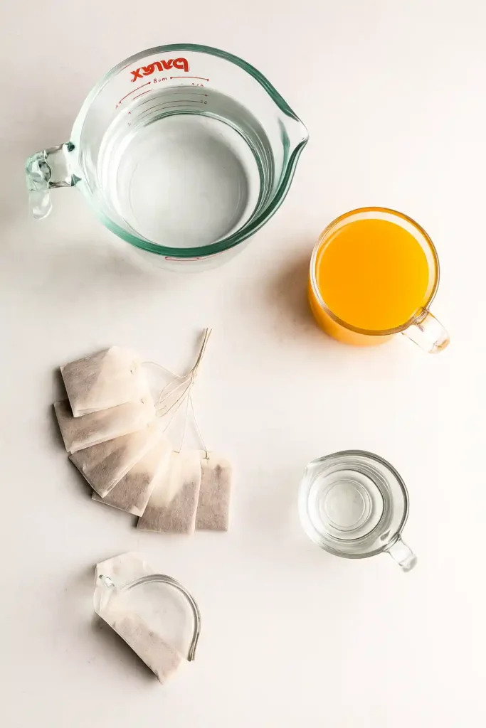iced mango tea ingredients