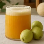 Kakadu plum detox juice served fresh with mint and lemon