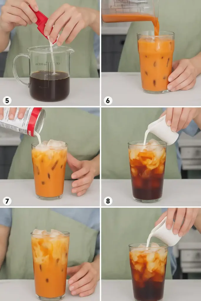 steps to make thai-tea tea easy steps